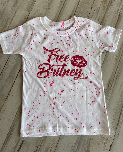 Free Britney Tee (paint splatter)