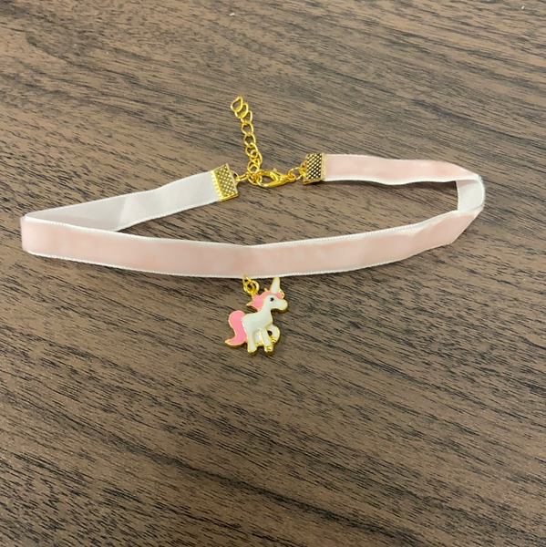 Light Pink Unicorn Choker