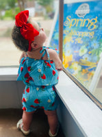 Sweeter Than Strawberries Romper