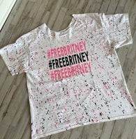 Free Britney- Splatter Paint